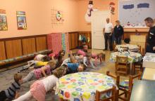 Rendőrség bemutatója az óvodában