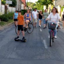 Szelíd motoros felvonulás