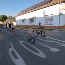 Szelíd motoros felvonulás