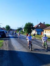 Szelíd motoros felvonulás